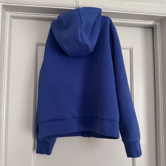 Uniqlo Blue Zip-Up Hoodie Sweatshirt - Picture 3 of 5